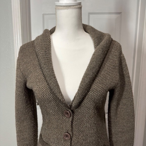 Vintage Made in Italy Alpaca‎ Blend Cardigan Sweater – Size Small/Medium - Picture 2 of 6